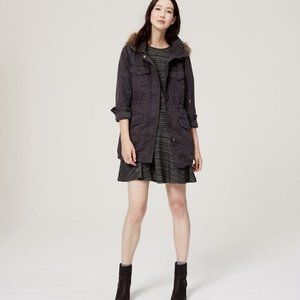 Loft Petite Washed Twill Parka